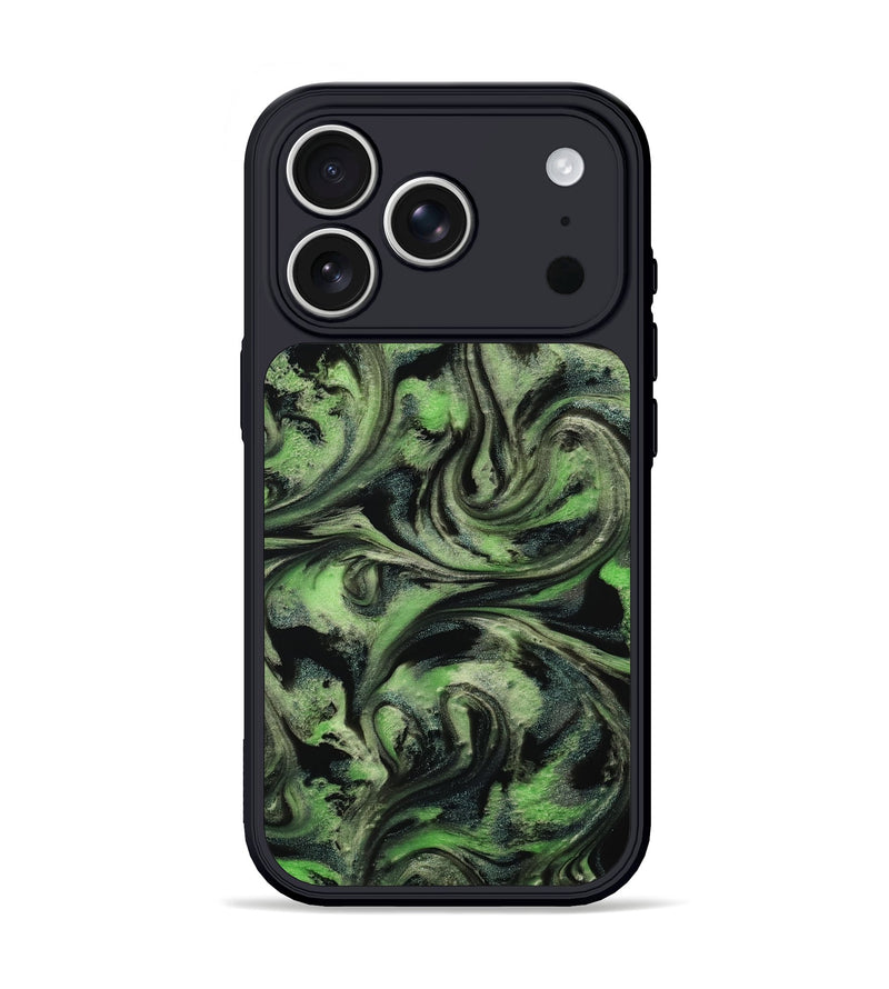 iPhone 17 Pro ResinArt Phone Case - Alessia (Green, 814710)
