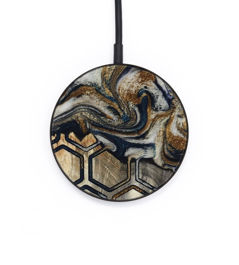 Circle Wood Wireless Charger - Julien (Pattern, 814716)