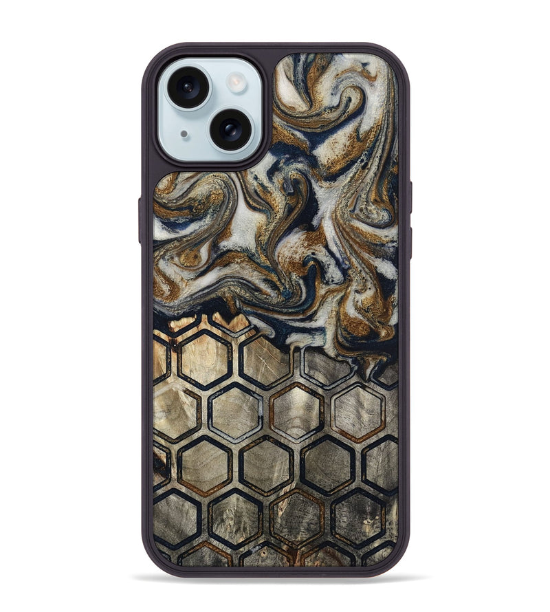 iPhone 15 Plus Wood Phone Case - Julien (Pattern, 814716)
