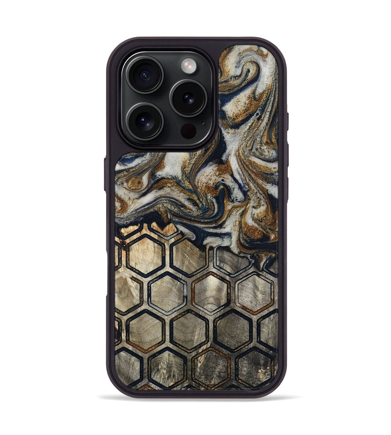 iPhone 16 Pro Wood Phone Case - Julien (Pattern, 814716)