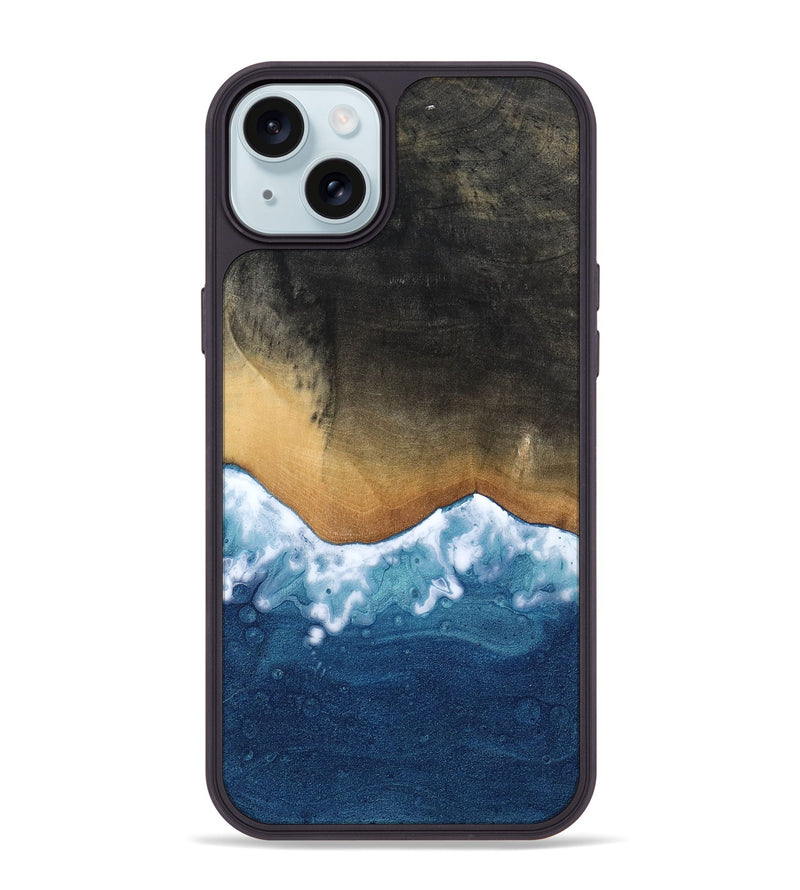 iPhone 15 Plus Wood Phone Case - Cathie (Coastal, 814735)
