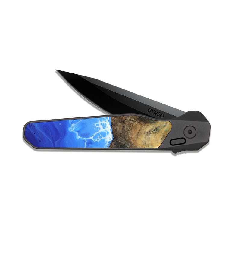 EDC Dark Slate Wood Pocket Knife - Cordero (Coastal, 814741)