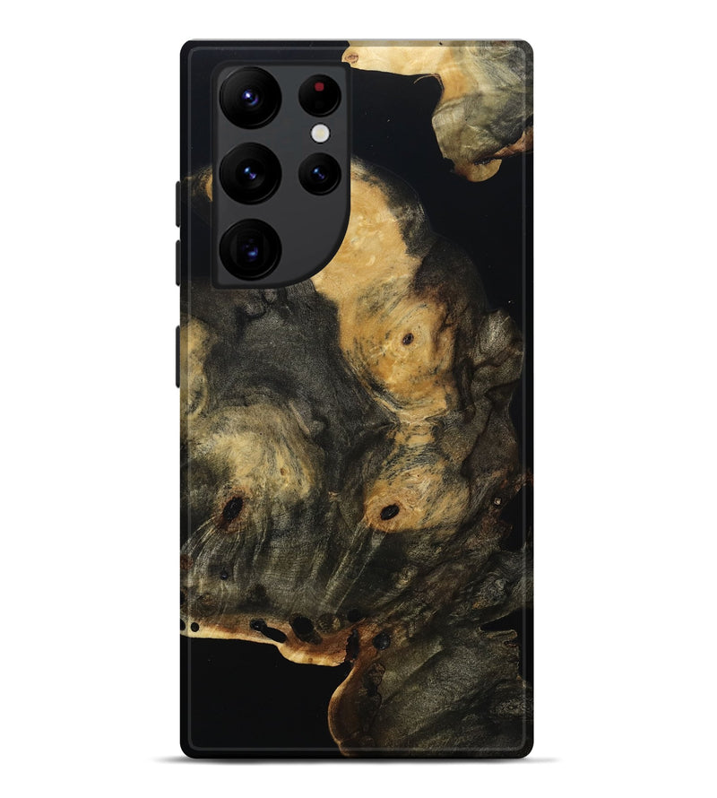 Galaxy S22 Ultra Wood Live Edge Phone Case - Shannan (Wood Burl, 814770)