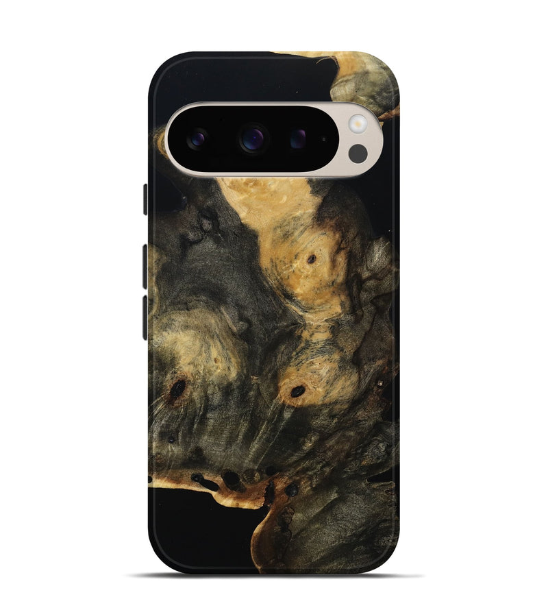 Pixel 9 Pro Wood Live Edge Phone Case - Shannan (Wood Burl, 814770)
