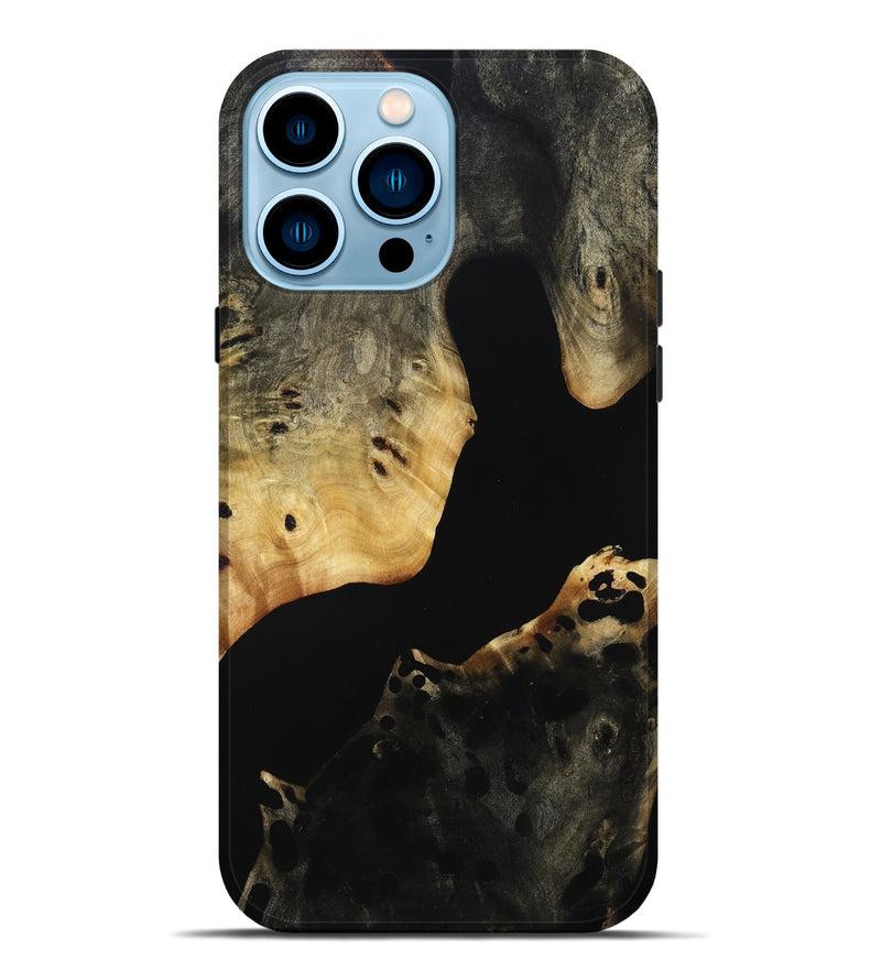 iPhone 14 Pro Max Wood Live Edge Phone Case - Elzie (Wood Burl, 814771)