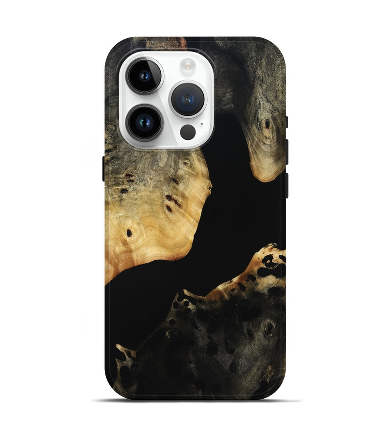 iPhone 15 Pro Wood Live Edge Phone Case - Elzie (Wood Burl, 814771)