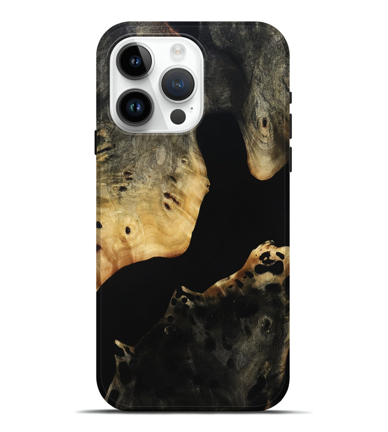 iPhone 15 Pro Max Wood Live Edge Phone Case - Elzie (Wood Burl, 814771)