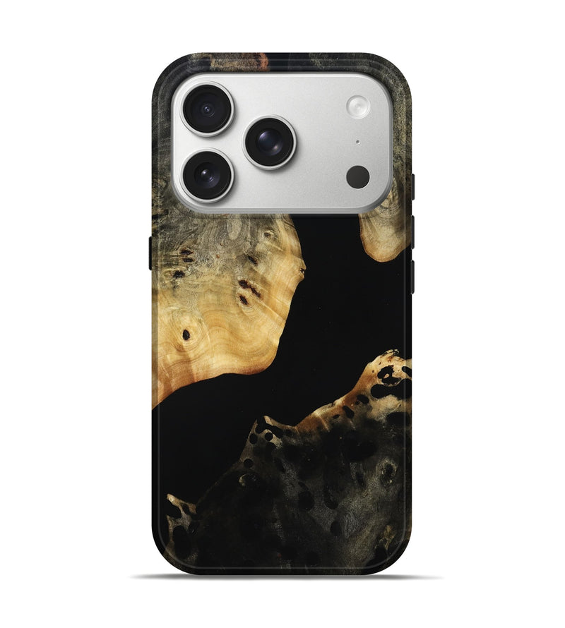 iPhone 17 Pro Wood Live Edge Phone Case - Elzie (Wood Burl, 814771)