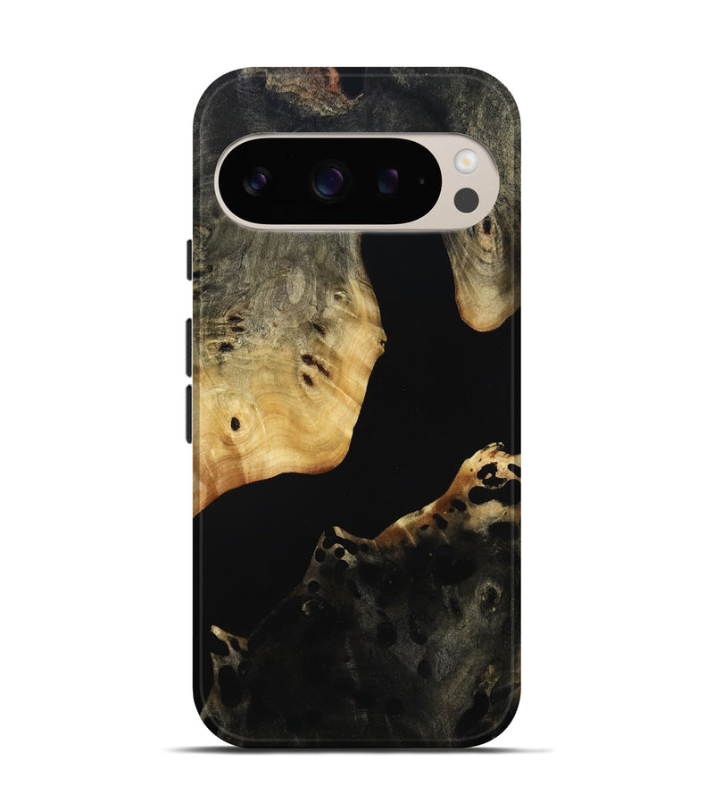 Pixel 9 Pro Wood Live Edge Phone Case - Elzie (Wood Burl, 814771)