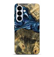 Galaxy S26 Plus Wood Live Edge Phone Case - Leo (Blue, 814784)