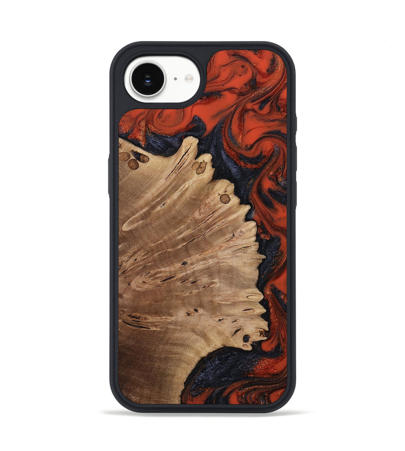 iPhone 17e Wood Phone Case - Cordie (Red, 814803)