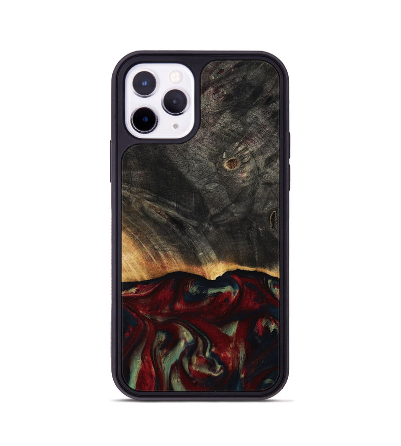iPhone 11 Pro Wood Phone Case - Millie (Red, 814804)