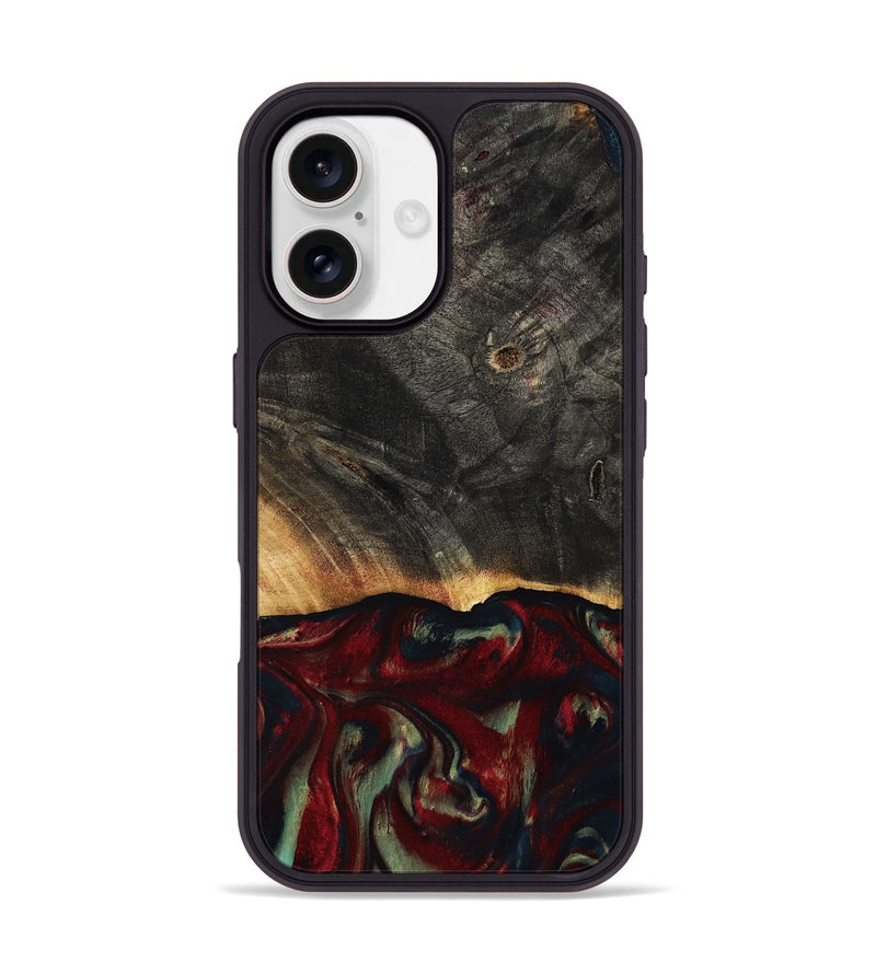 iPhone 17 Wood Phone Case - Millie (Red, 814804)