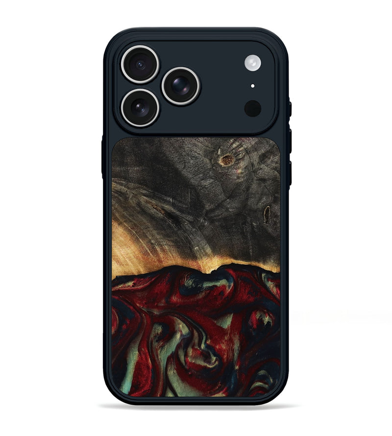 iPhone 17 Pro Max Wood Phone Case - Millie (Red, 814804)
