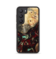 Galaxy S23 Wood Phone Case - Mariann (Red, 814806)
