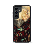 Galaxy S24 Wood Phone Case - Mariann (Red, 814806)