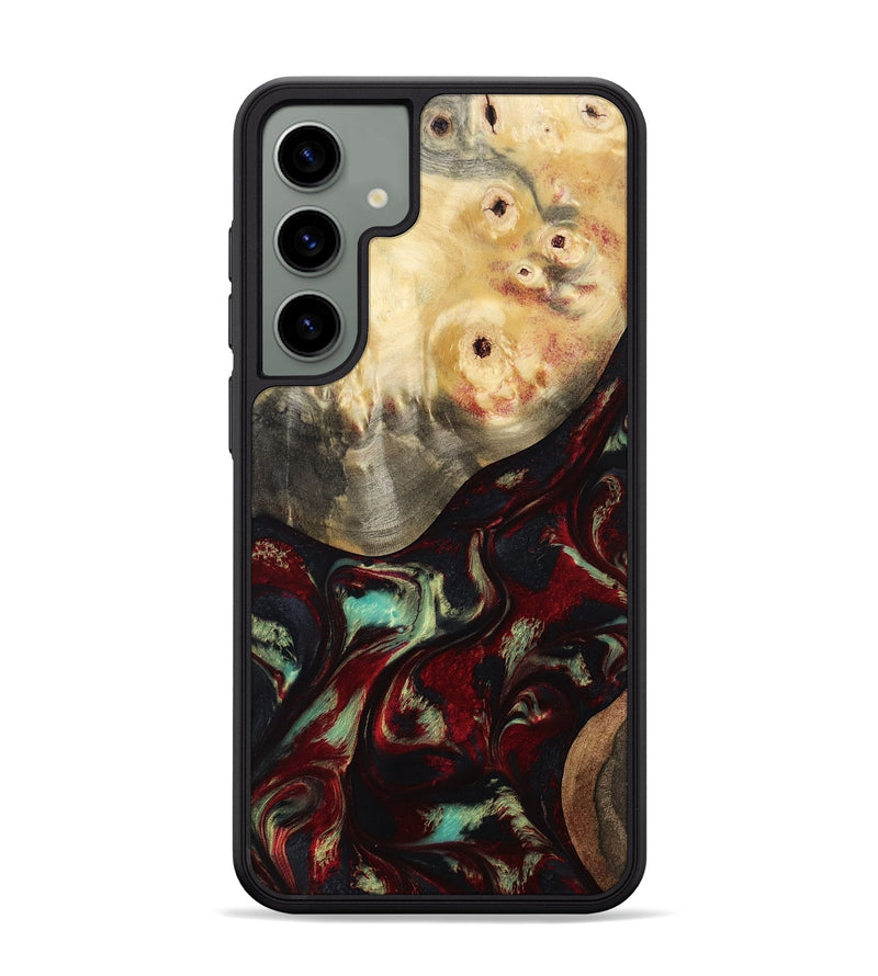 Galaxy S24 Plus Wood Phone Case - Mariann (Red, 814806)