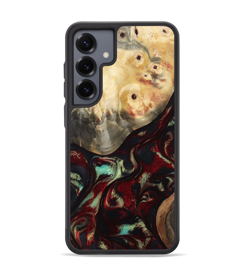 Galaxy S25 Plus Wood Phone Case - Mariann (Red, 814806)