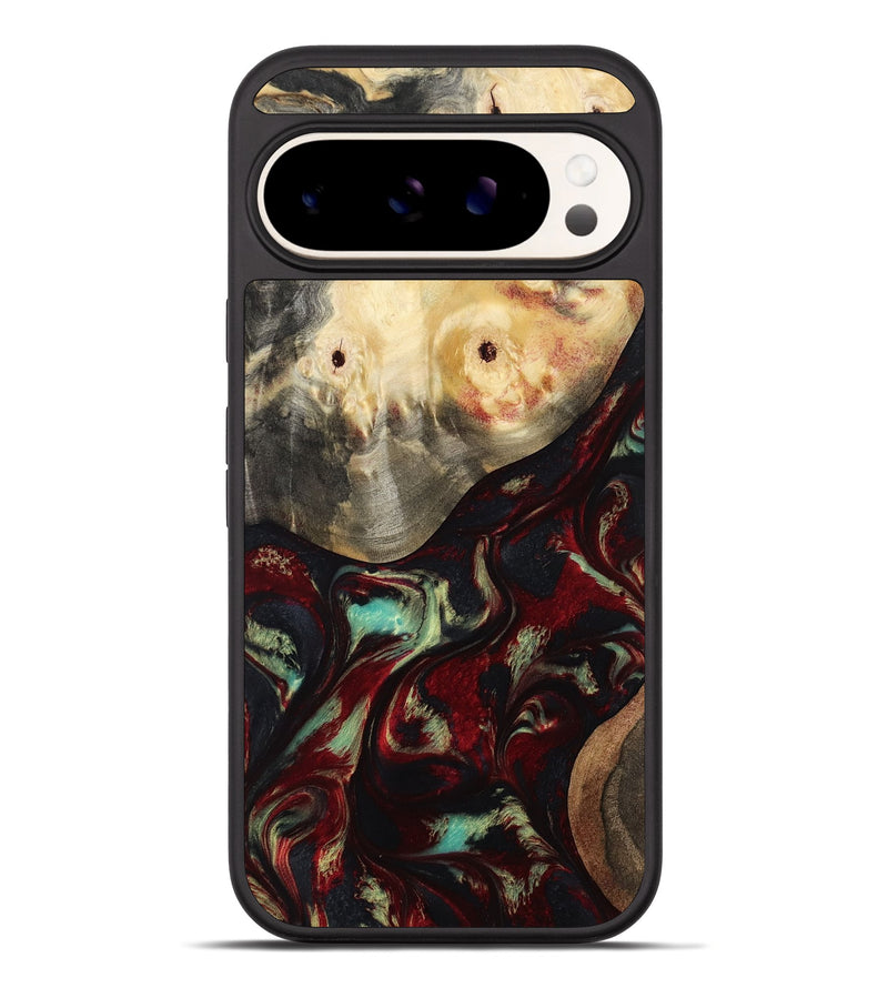 Pixel 10 Pro XL Wood Phone Case - Mariann (Red, 814806)