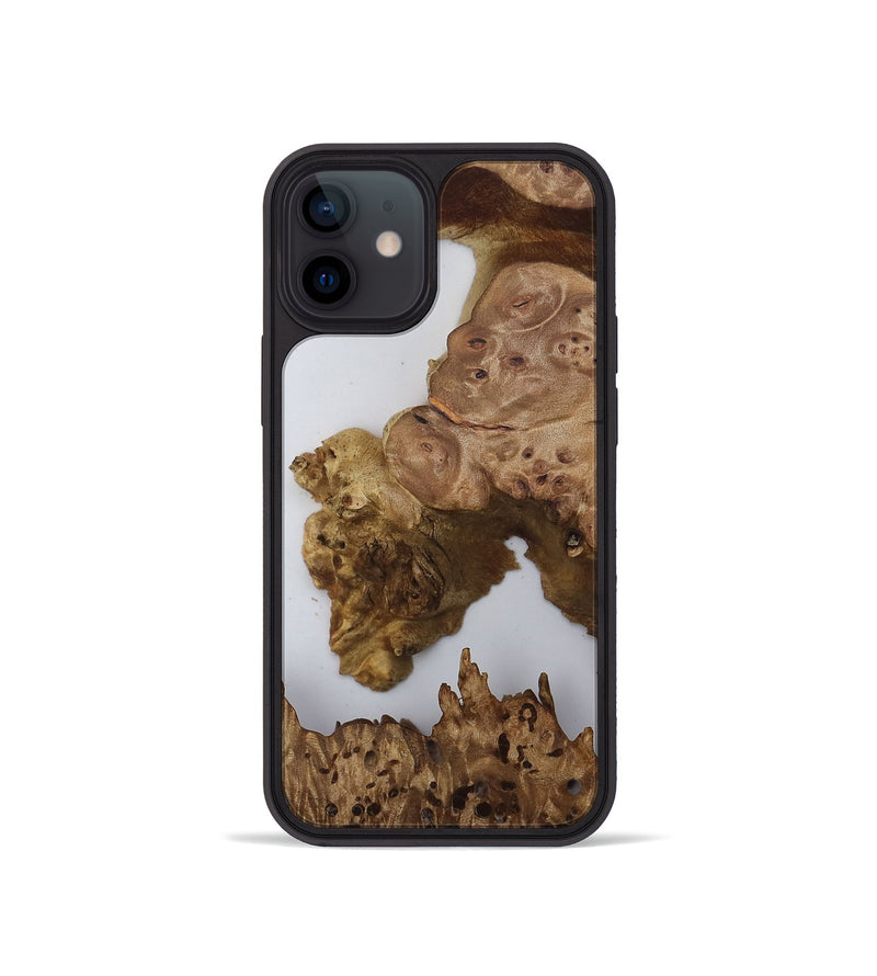 iPhone 12 mini Wood Phone Case - Jo (Clear, 814809)