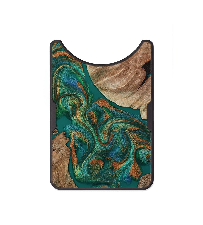 Alloy Wood Wallet - Yusuf (Green, 814827)