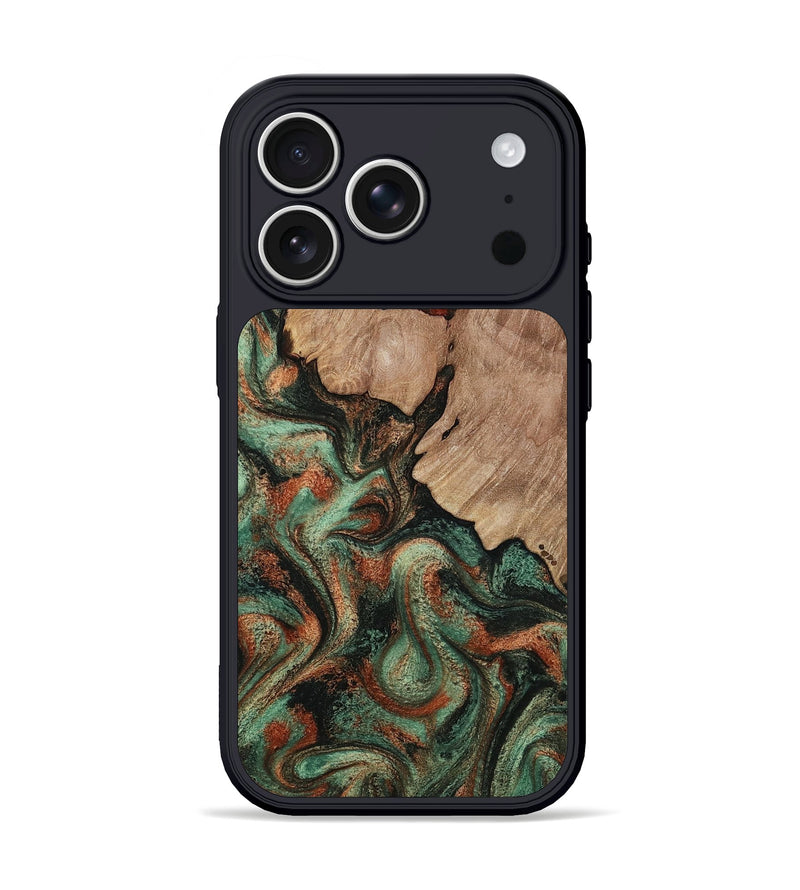 iPhone 17 Pro Wood Phone Case - Yulissa (Green, 814828)