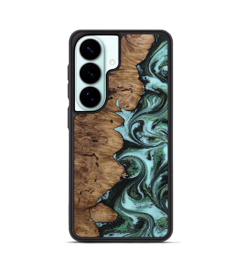 Galaxy S26 Wood Phone Case - Marcia (Green, 814829)