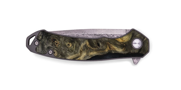 EDC Wood Pocket Knife - Kent (Wood Burl, 814841)