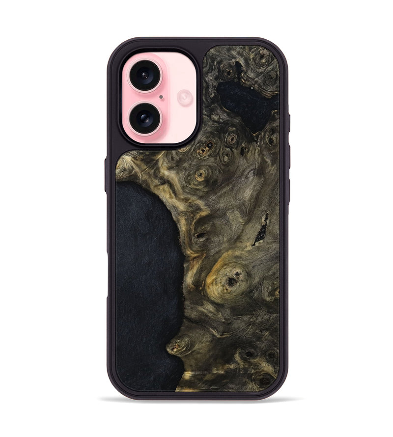 iPhone 16 Wood Phone Case - Kent (Wood Burl, 814841)
