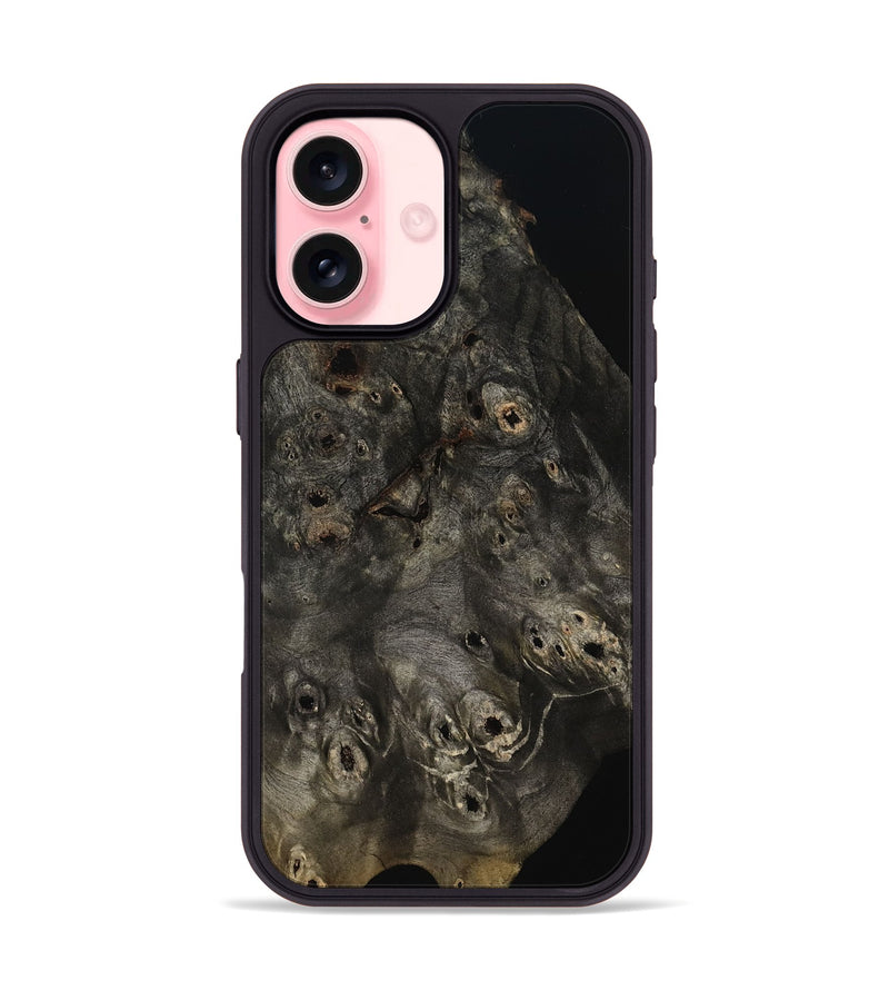 iPhone 16 Wood Phone Case - Aden (Wood Burl, 814843)