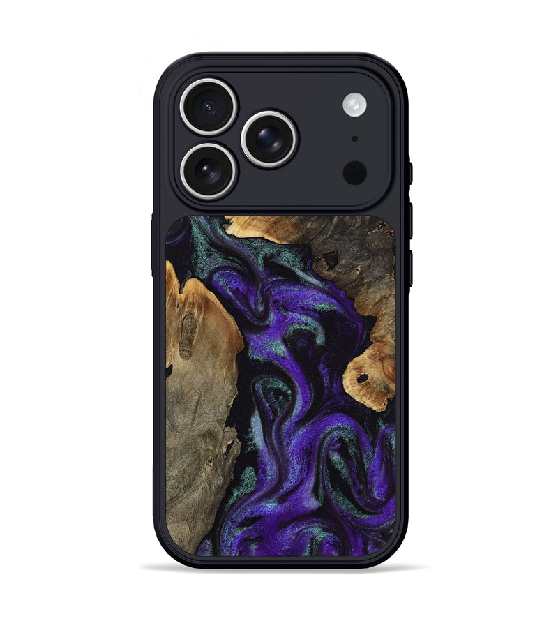 iPhone 17 Pro Wood Phone Case - Grant (Purple, 814845)
