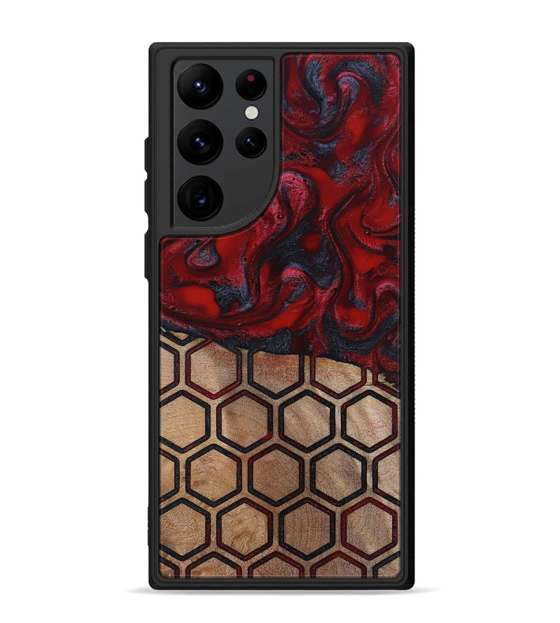 Galaxy S22 Ultra Wood Phone Case - Symone (Pattern, 814848)