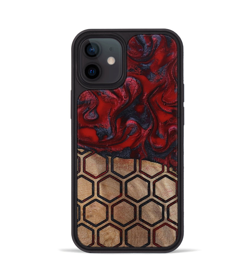iPhone 12 Wood Phone Case - Symone (Pattern, 814848)