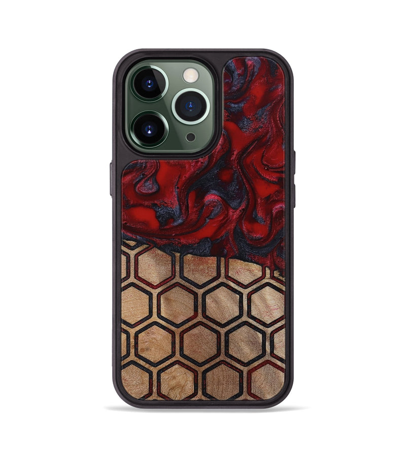 iPhone 13 Pro Wood Phone Case - Symone (Pattern, 814848)