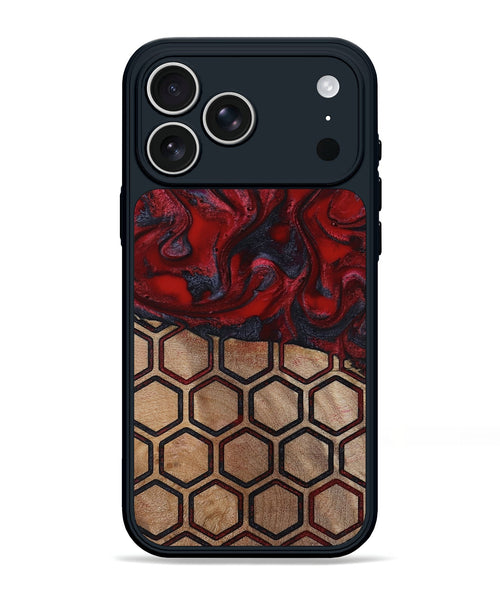 iPhone 17 Pro Max Wood Phone Case - Symone (Pattern, 814848)