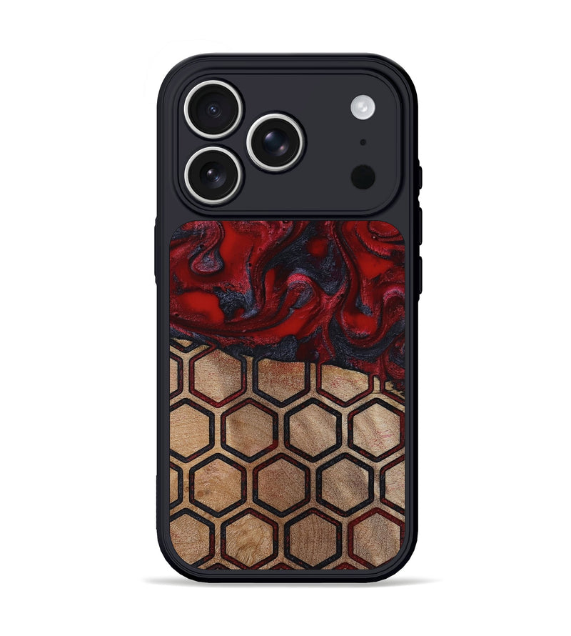 iPhone 17 Pro Wood Phone Case - Symone (Pattern, 814848)