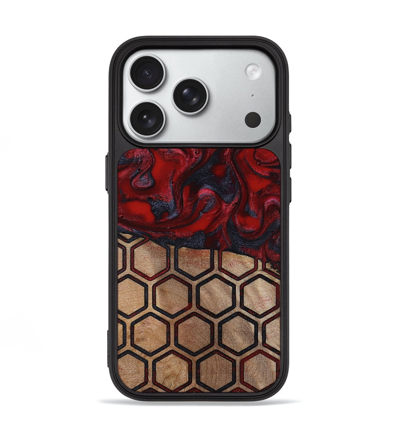 iPhone 18 Pro Wood Phone Case - Symone (Pattern, 814848)