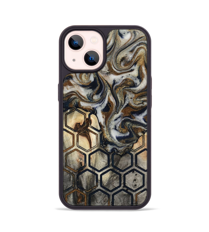 iPhone 14 Wood Phone Case - Kortney (Pattern, 814852)