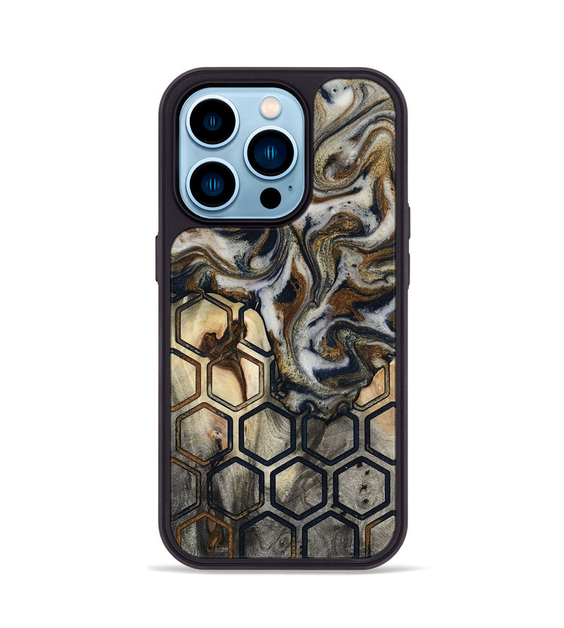 iPhone 14 Pro Wood Phone Case - Kortney (Pattern, 814852)