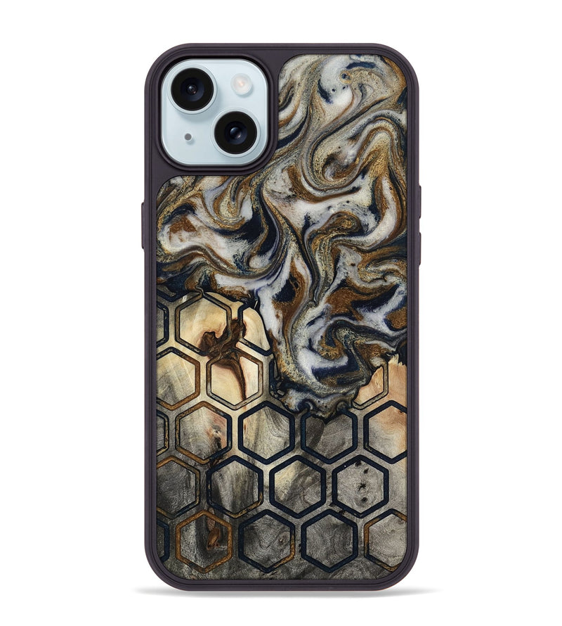 iPhone 15 Plus Wood Phone Case - Kortney (Pattern, 814852)