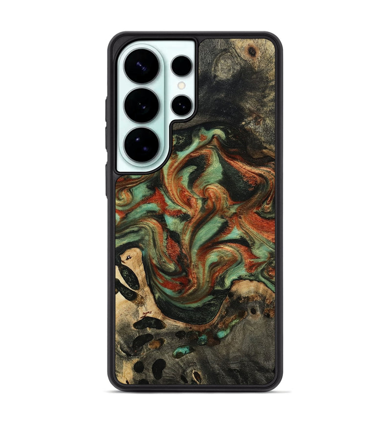 Galaxy S26 Ultra Wood Phone Case - Jaunita (Green, 814859)