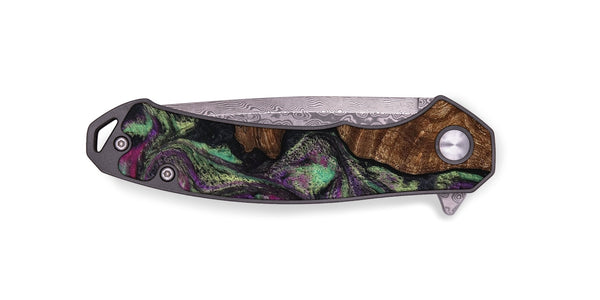 EDC Wood Pocket Knife - Keaton (Purple, 814862)