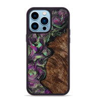 iPhone 14 Pro Max Wood Phone Case - Keaton (Purple, 814862)