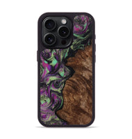 iPhone 15 Pro Wood Phone Case - Keaton (Purple, 814862)