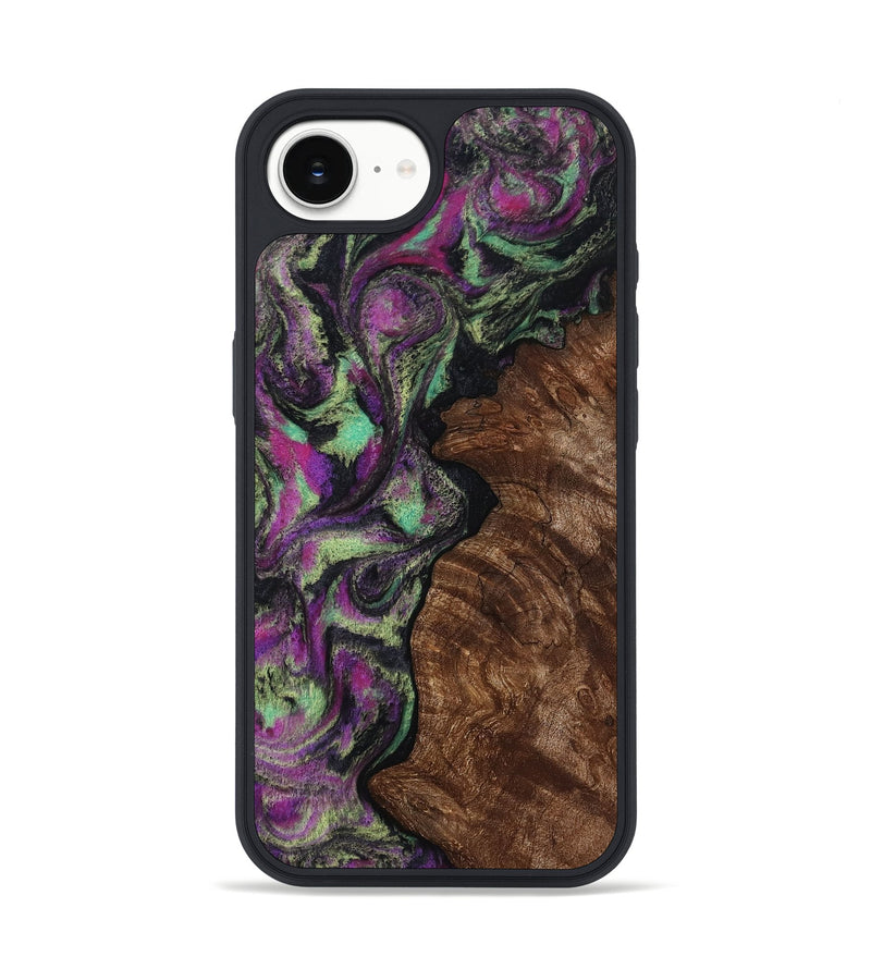 iPhone 16e Wood Phone Case - Keaton (Purple, 814862)
