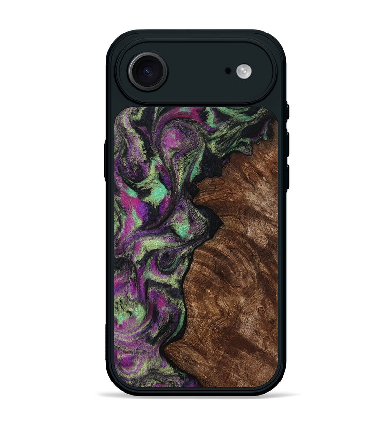iPhone 17 Air Wood Phone Case - Keaton (Purple, 814862)