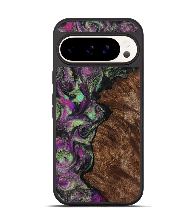 Pixel 9 Pro Wood Phone Case - Keaton (Purple, 814862)