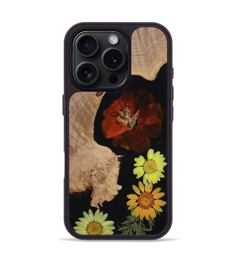iPhone 16 Pro Wood Phone Case - Harmoni (Bloom, 814909)