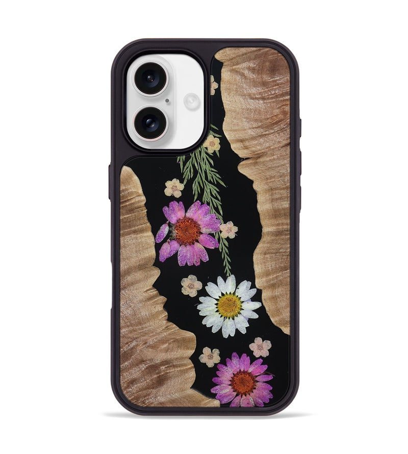 iPhone 17 Wood Phone Case - Amya (Bloom, 814920)