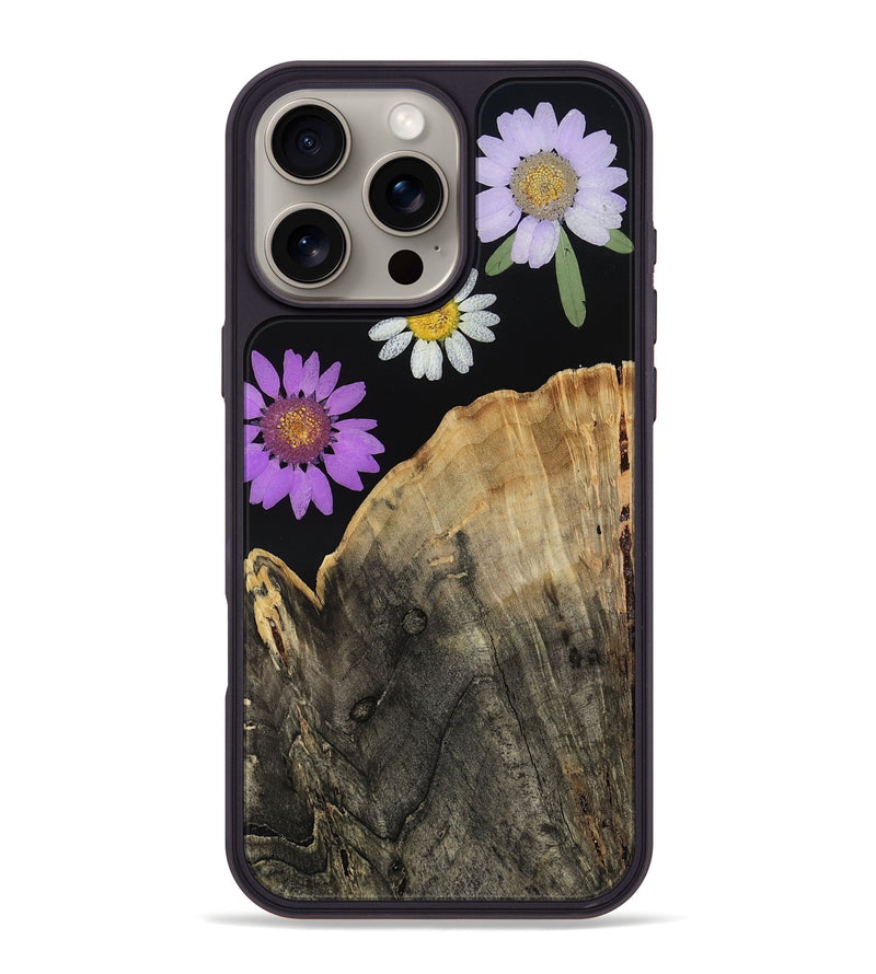 iPhone 16 Pro Max Wood Phone Case - Shirley (Bloom, 814928)
